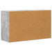 Bufet Gri din beton 100 x 35 x 59 cm Lemn compozit - WALTI WALTI