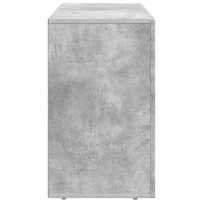 Bufet Gri din beton 100 x 35 x 59 cm Lemn compozit - WALTI WALTI