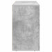 Bufet Gri din beton 100 x 35 x 59 cm Lemn compozit - WALTI WALTI