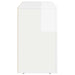 Bufet Alb lucios 100 x 35 x 59 cm Lemn compozit - WALTI WALTI