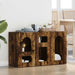 Bufet Stejar fumuriu 100 x 35 x 59 cm Lemn compozit - WALTI WALTI