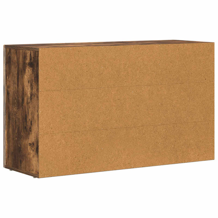 Bufet Stejar fumuriu 100 x 35 x 59 cm Lemn compozit - WALTI WALTI