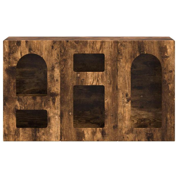 Bufet Stejar fumuriu 100 x 35 x 59 cm Lemn compozit - WALTI WALTI