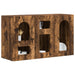 Bufet Stejar fumuriu 100 x 35 x 59 cm Lemn compozit - WALTI WALTI