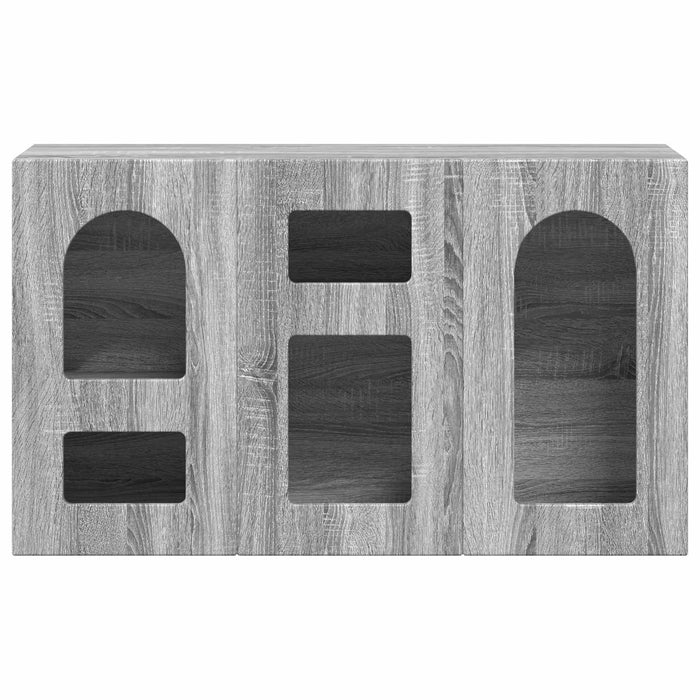 Bufet Gri Sonoma 100 x 35 x 59 cm Lemn compozit - WALTI WALTI