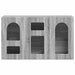 Bufet Gri Sonoma 100 x 35 x 59 cm Lemn compozit - WALTI WALTI