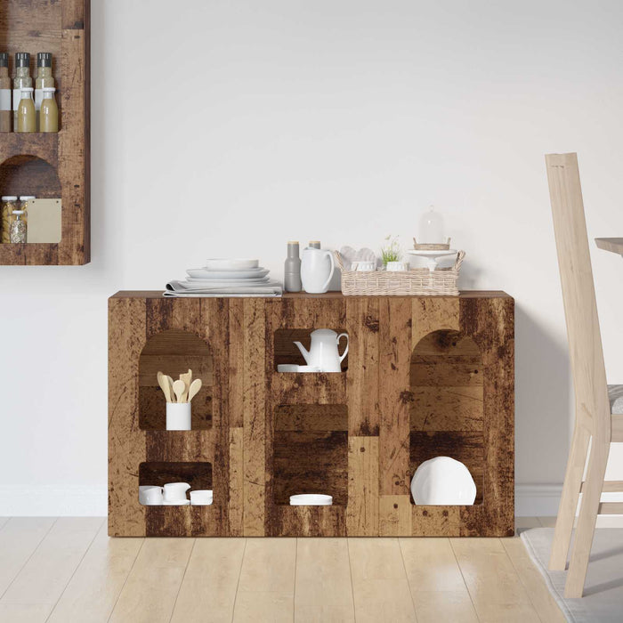 Bufet Lemn vechi 100 x 35 x 59 cm Lemn compozit - WALTI WALTI