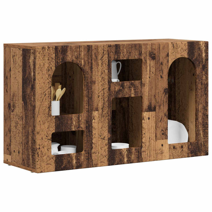 Bufet Lemn vechi 100 x 35 x 59 cm Lemn compozit - WALTI WALTI