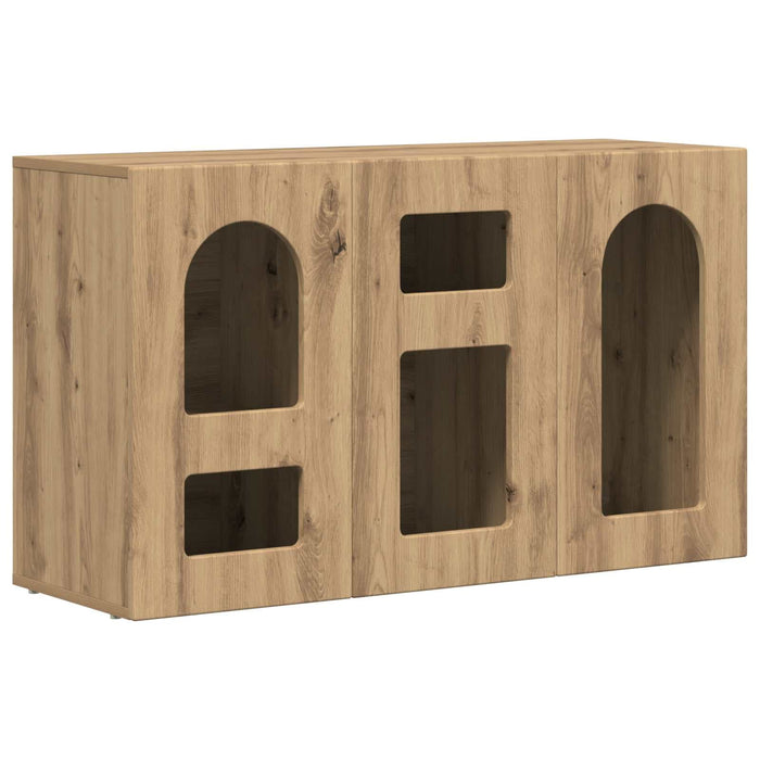 Bufet Stejar Artizanal 100 x 35 x 59 cm Lemn compozit - WALTI WALTI