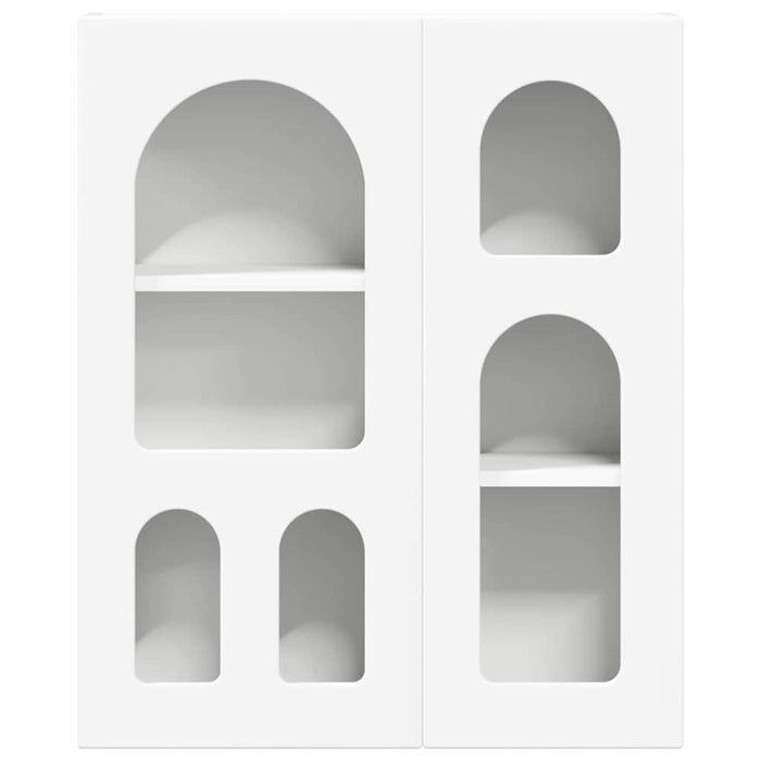 Dulap suspendat cu raft Alb 59 x 20 x 71.5 cm Lemn compozit - WALTI WALTI