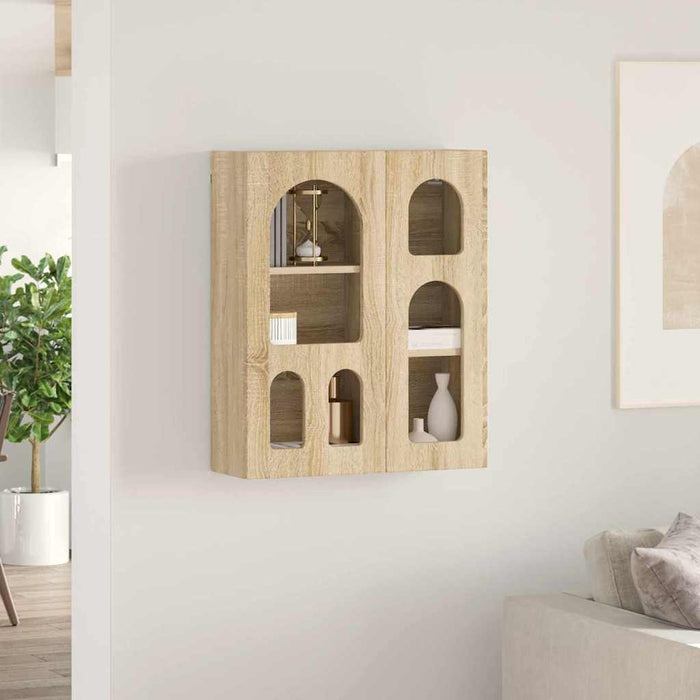Dulap suspendat Stejar Sonoma 59 x 20 x 71.5 cm Lemn compozit - WALTI WALTI