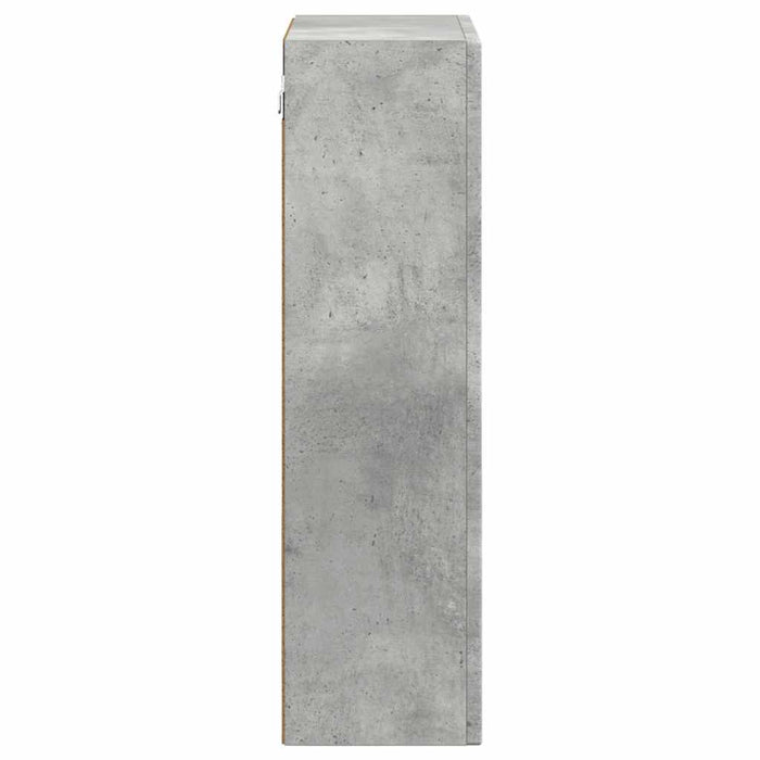 Dulap suspendat Gri din beton 59 x 20 x 71.5 cm Lemn compozit - WALTI WALTI