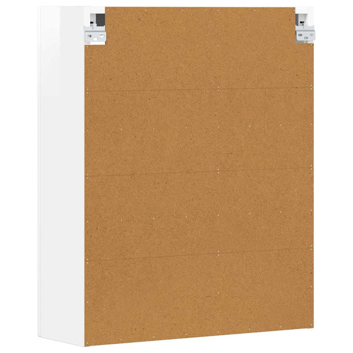 Dulap suspendat Alb lucios 59 x 20 x 71.5 cm Lemn compozit - WALTI WALTI