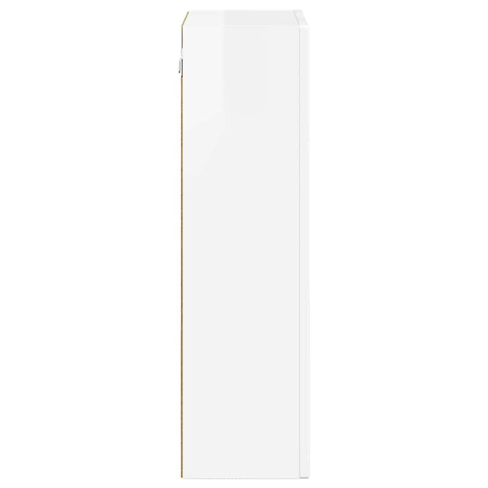 Dulap suspendat Alb lucios 59 x 20 x 71.5 cm Lemn compozit - WALTI WALTI