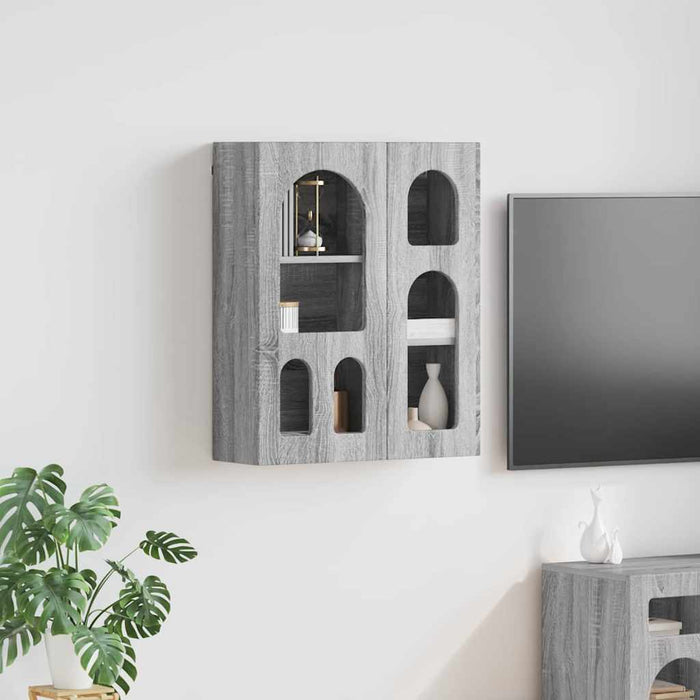 Dulap suspendat Gri Sonoma 59 x 20 x 71.5 cm Lemn compozit - WALTI WALTI