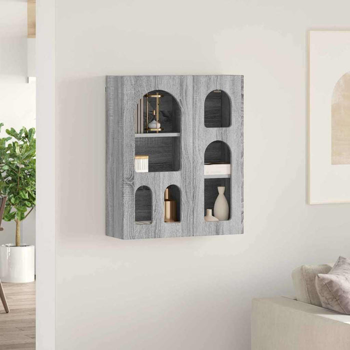 Dulap suspendat Gri Sonoma 59 x 20 x 71.5 cm Lemn compozit - WALTI WALTI