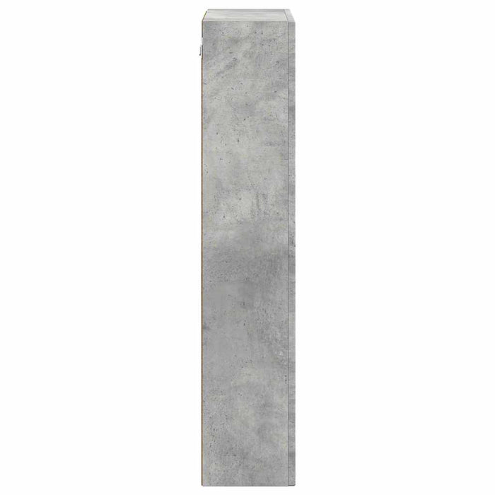 Dulap suspendat Gri din beton 59 x 20 x 100 cm Lemn compozit - WALTI WALTI