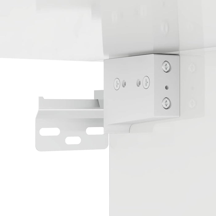 Dulap suspendat Alb lucios 59 x 20 x 100 cm Lemn compozit - WALTI WALTI