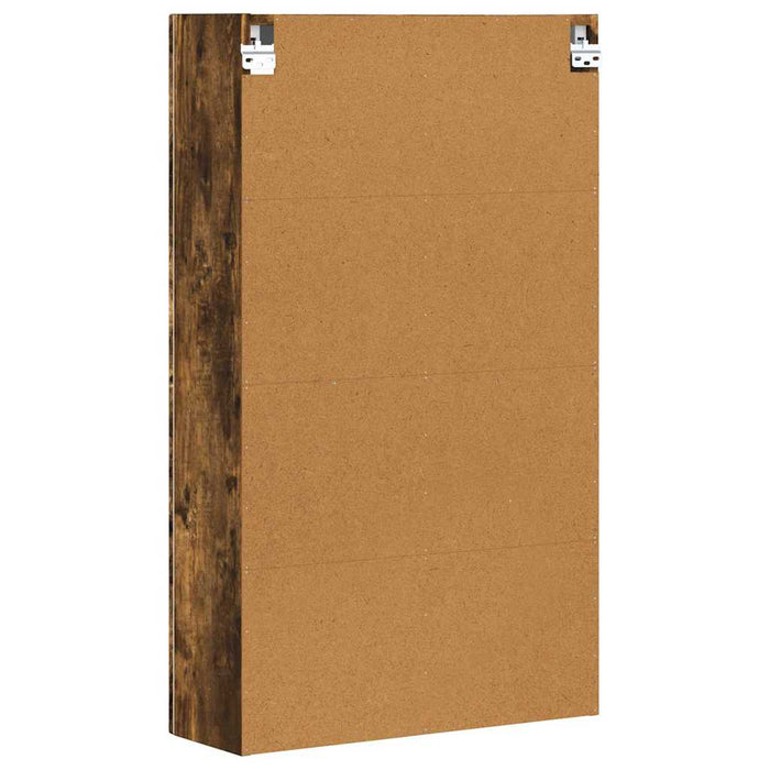 Dulap suspendat Stejar fumuriu 59 x 20 x 100 cm Lemn compozit - WALTI WALTI
