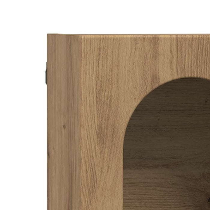 Dulap suspendat Stejar Artizanal 59 x 20 x 100 cm Lemn compozit - WALTI WALTI