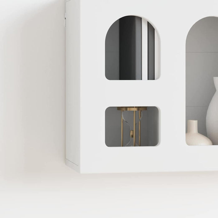 Dulap suspendat cu raft Alb 60 x 20 x 40 cm Lemn compozit - WALTI WALTI