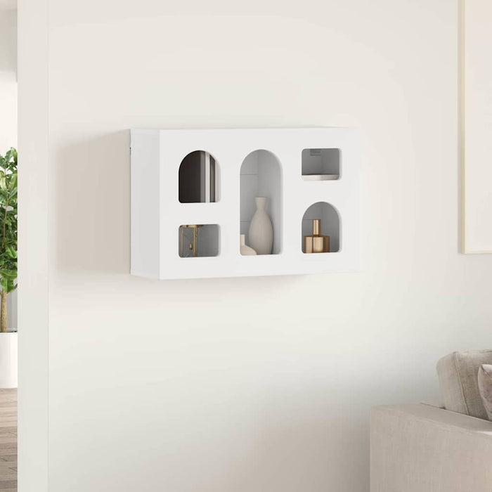 Dulap suspendat cu raft Alb 60 x 20 x 40 cm Lemn compozit - WALTI WALTI