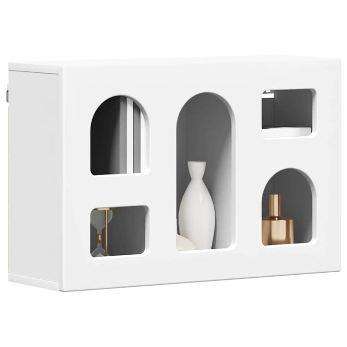 Dulap suspendat cu raft Alb 60 x 20 x 40 cm Lemn compozit - WALTI WALTI