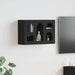 Dulap suspendat cu raft Negru 60 x 20 x 40 cm Lemn compozit - WALTI WALTI