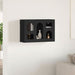 Dulap suspendat cu raft Negru 60 x 20 x 40 cm Lemn compozit - WALTI WALTI