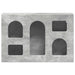 Dulap suspendat Gri din beton 60 x 20 x 40 cm Lemn compozit - WALTI WALTI