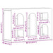 Dulap suspendat Gri din beton 60 x 20 x 40 cm Lemn compozit - WALTI WALTI