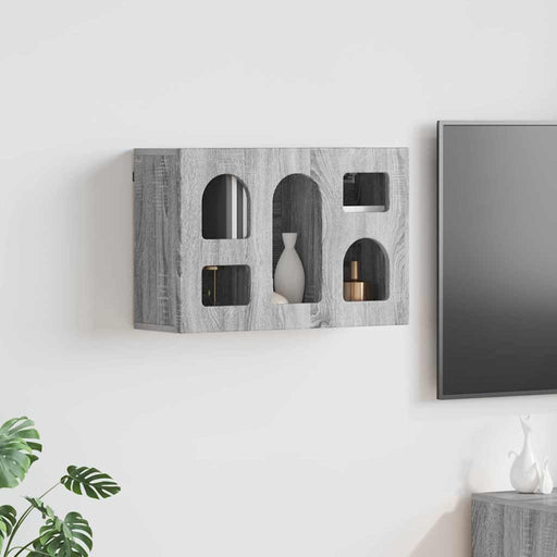 Dulap suspendat Gri Sonoma 60 x 20 x 40 cm Lemn compozit - WALTI WALTI