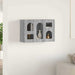 Dulap suspendat Gri Sonoma 60 x 20 x 40 cm Lemn compozit - WALTI WALTI