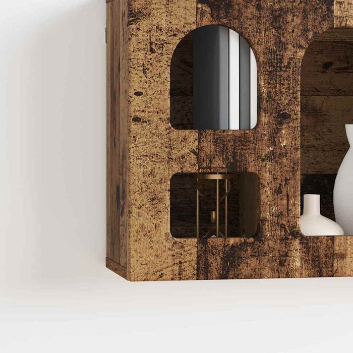 Dulap suspendat Lemn vechi 60 x 20 x 40 cm Lemn compozit - WALTI WALTI