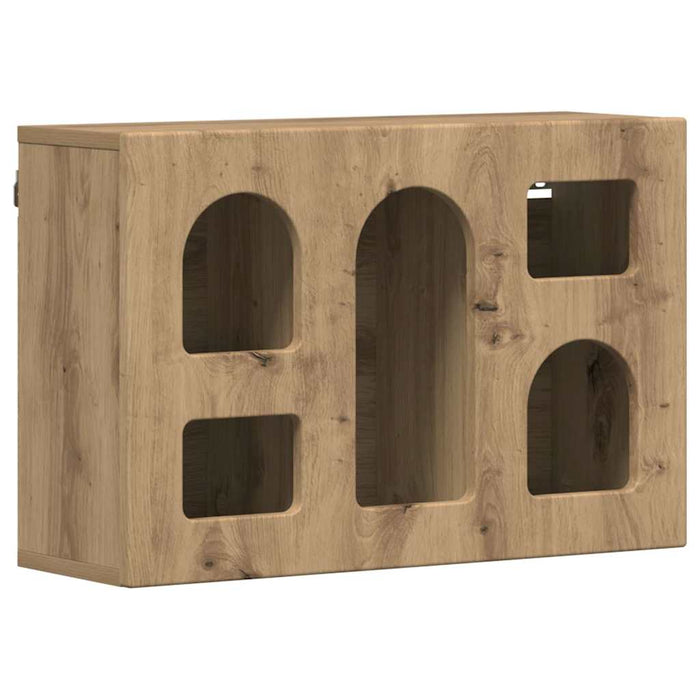 Dulap suspendat Stejar Artizanal 60 x 20 x 40 cm Lemn compozit - WALTI WALTI