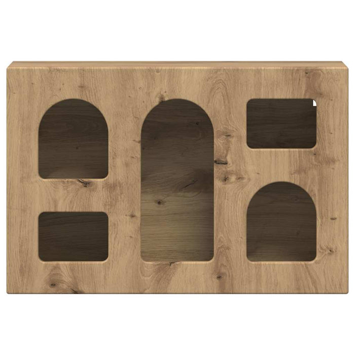 Dulap suspendat Stejar Artizanal 60 x 20 x 40 cm Lemn compozit - WALTI WALTI