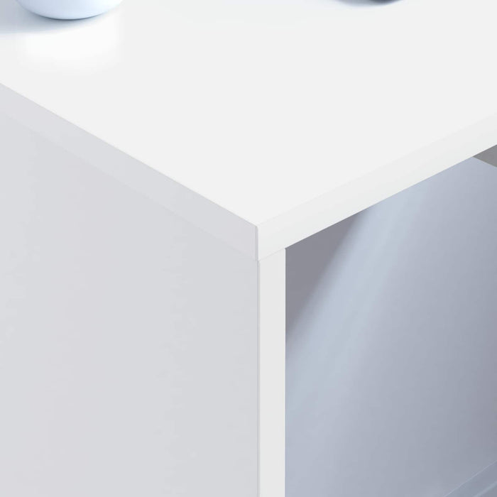 Birou montat pe perete Alb 60 x 45 x 30 cm Lemn compozit - WALTI WALTI