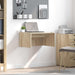 Birou montat pe perete Pe perete Stejar Sonoma 60 x 45 x 30 cm - WALTI WALTI