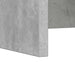 Birou montat pe perete Pe perete Gri din beton 60 x 45 x 30 cm - WALTI WALTI