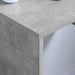 Birou montat pe perete Pe perete Gri din beton 60 x 45 x 30 cm - WALTI WALTI