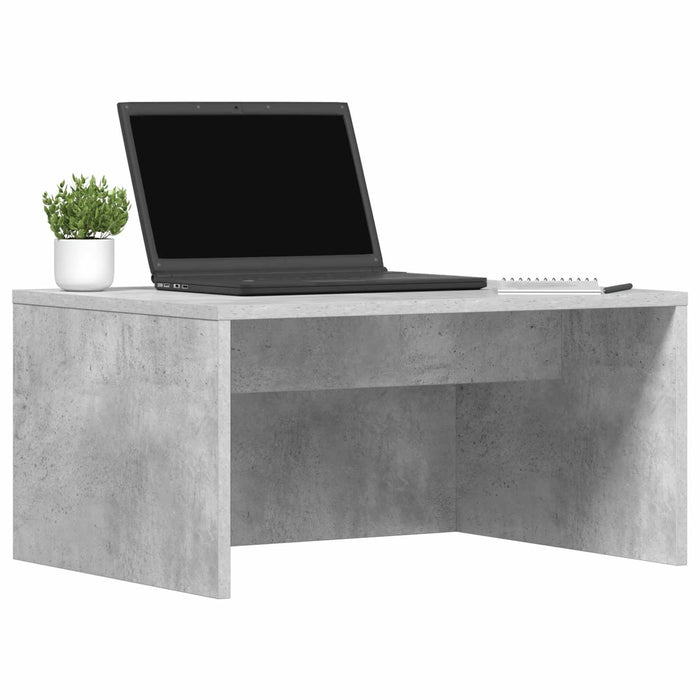 Birou montat pe perete Pe perete Gri din beton 60 x 45 x 30 cm - WALTI WALTI