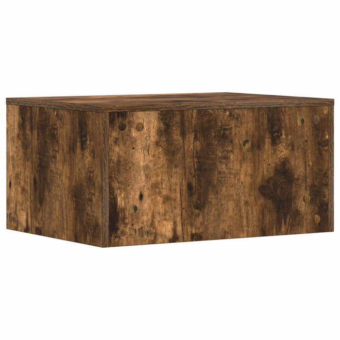 Birou montat pe perete Pe perete Stejar fumuriu 60 x 45 x 30 cm - WALTI WALTI