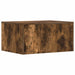 Birou montat pe perete Pe perete Stejar fumuriu 60 x 45 x 30 cm - WALTI WALTI