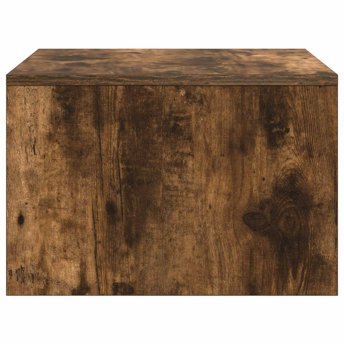 Birou montat pe perete Pe perete Stejar fumuriu 60 x 45 x 30 cm - WALTI WALTI