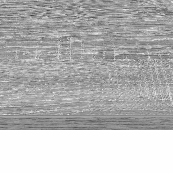 Birou montat pe perete Gri Sonoma 60 x 45 x 30 cm Lemn compozit - WALTI WALTI