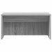Birou montat pe perete Gri Sonoma 60 x 45 x 30 cm Lemn compozit - WALTI WALTI