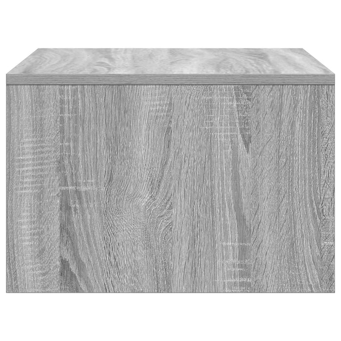 Birou montat pe perete Gri Sonoma 60 x 45 x 30 cm Lemn compozit - WALTI WALTI