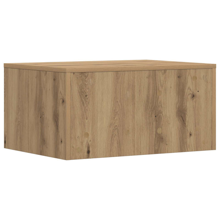 Birou montat pe perete Stejar Artizanal 60 x 45 x 30 cm - WALTI WALTI