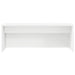 Birou montat pe perete Alb 80 x 45 x 30 cm Lemn compozit - WALTI WALTI
