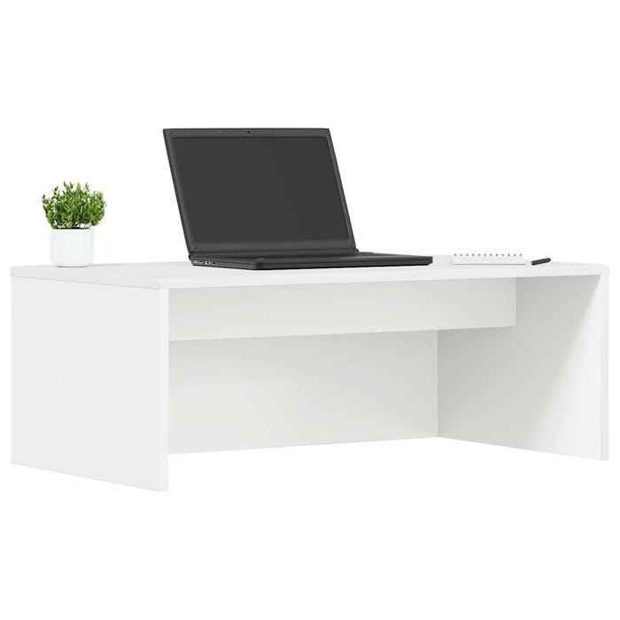 Birou montat pe perete Alb 80 x 45 x 30 cm Lemn compozit - WALTI WALTI